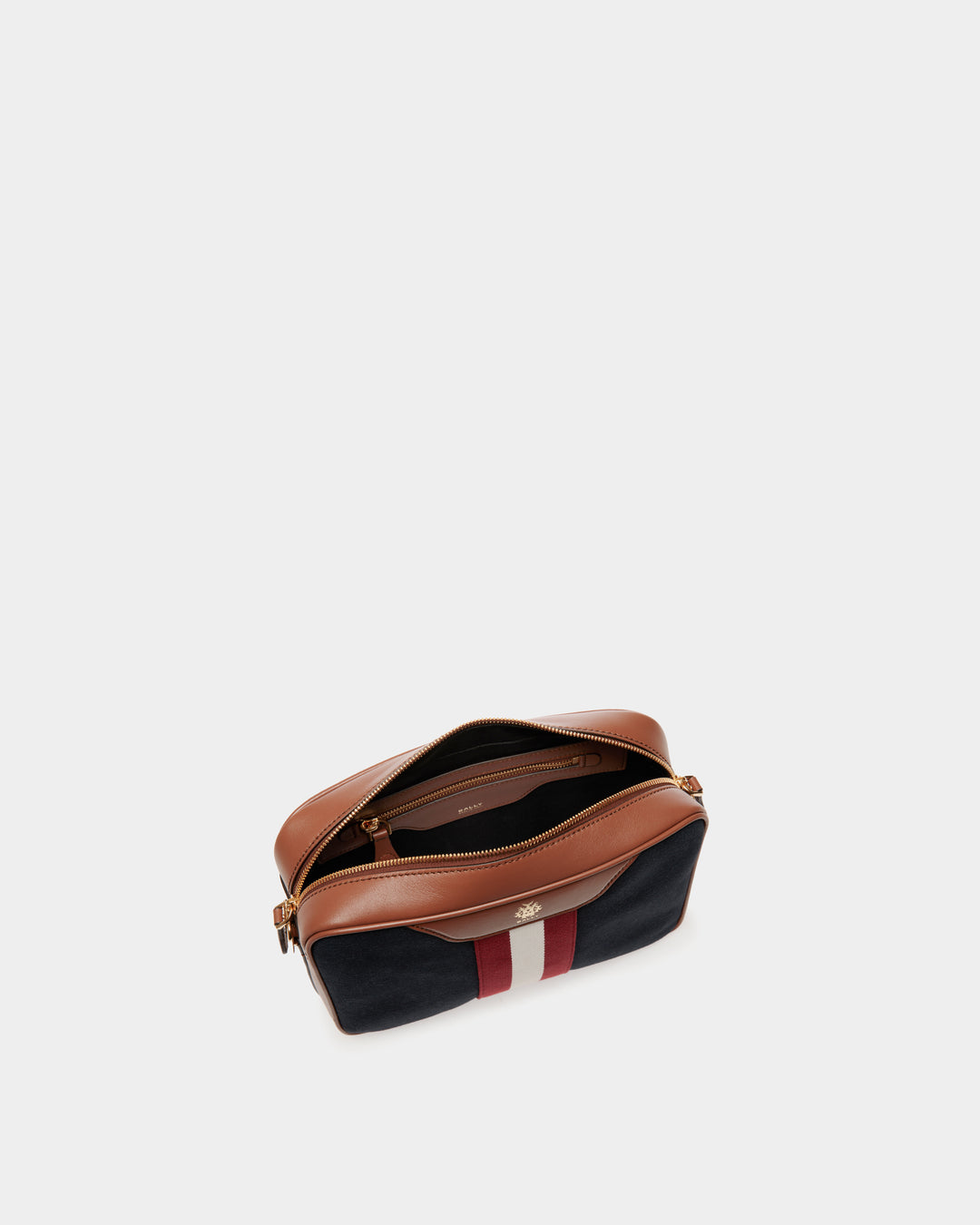 【関税&送料込】Bally Beckett Messenger Bag In Craquele Leat Bally Men's Beckett Canvas Crossbody Bag | Neiman Marcus