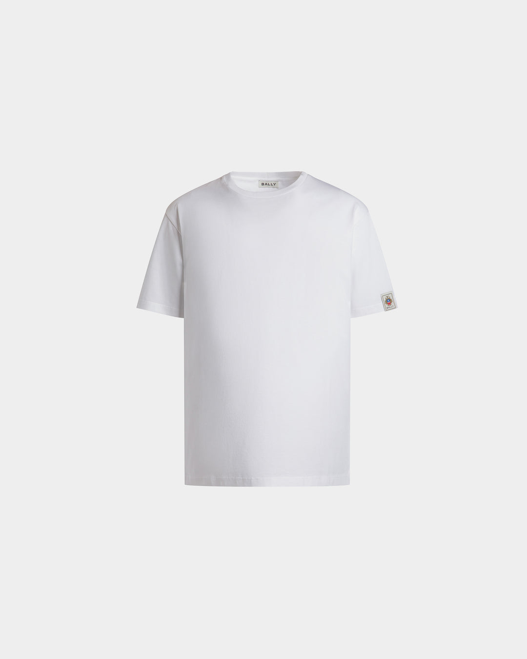 Tシャツ・カットソー BALLY White Cotton T-Shirt T-Shirt – BALLY