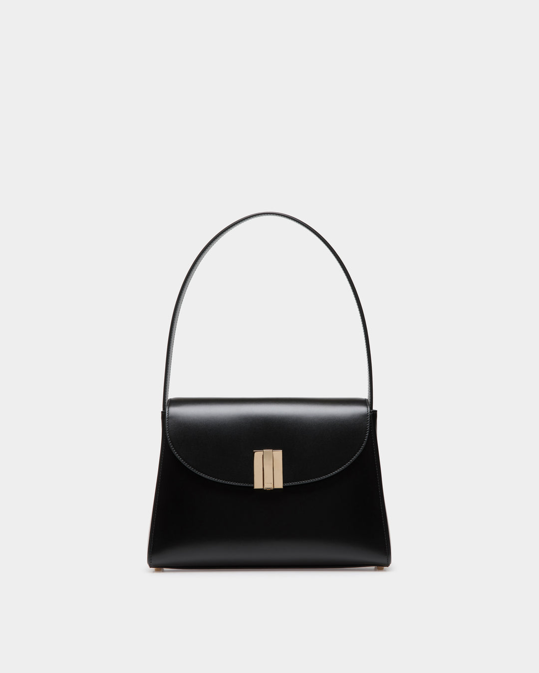 【25SS NEW】BALLY_women / Ollam レザー クロスボディバッグ Bally Ollam Crossbody Bag | Black | FARFETCH