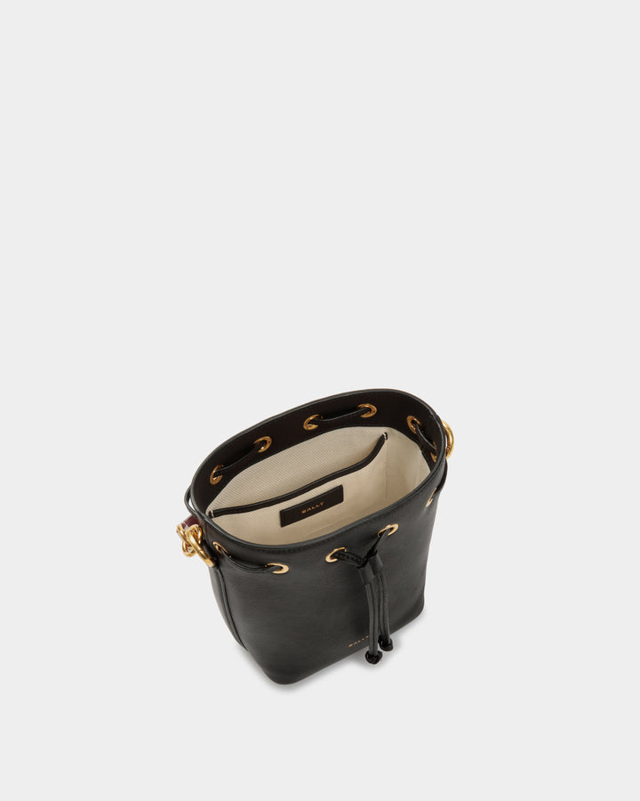 【送料&関税込】Bally Bag Bucket BALLY☆関税込み BAR MINI BUCKET キャンバスバケットバッグ